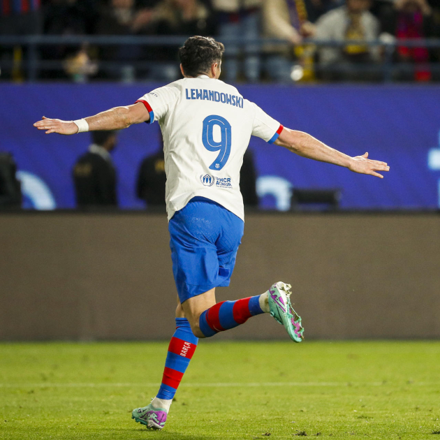 Robert Lewandowski Barça / Foto: EFE