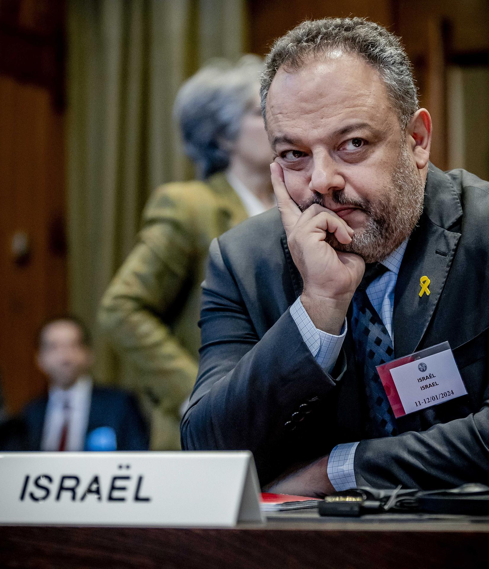 conseller jurídic del Ministeri d'Afers exteriors d'Israel,Tal Becker / EFE