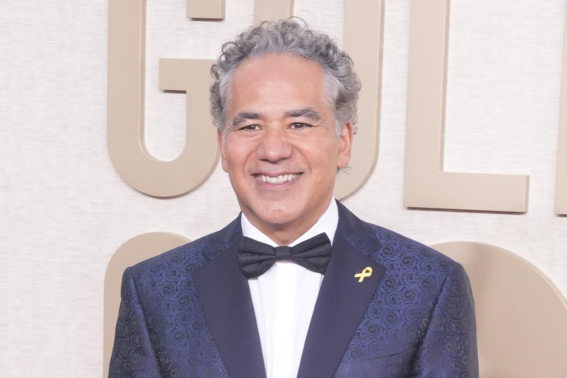 El actor John Ortiz d''American Fiction' en la gala de los Globo de Oro