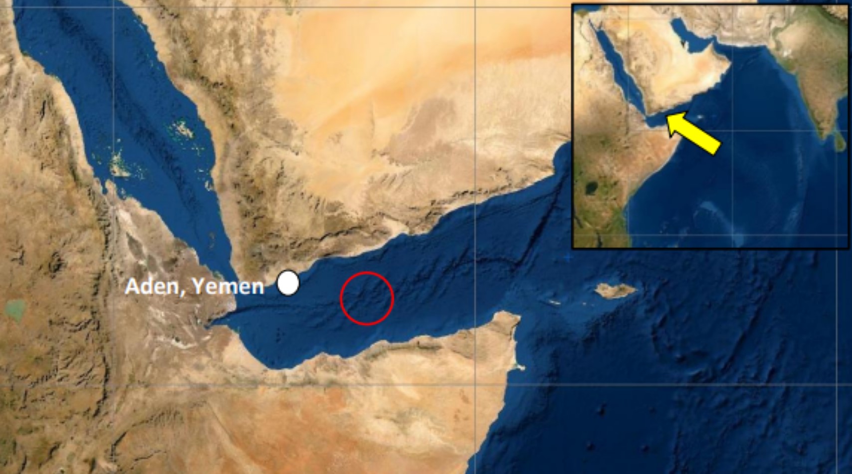Nuevo ataque con misil en el mar Rojo tras el bombardeo de EE.UU. y Reino Unido contra los hutís