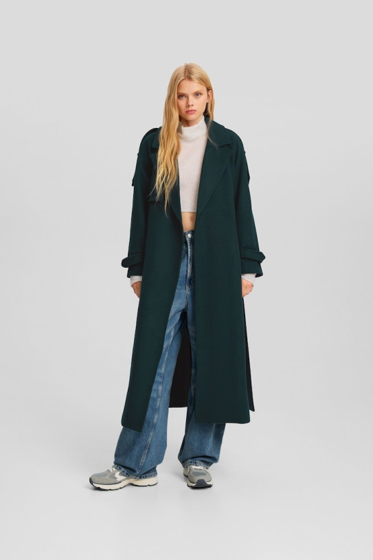 Abrigo de Bershka Abrigo de Bershka
