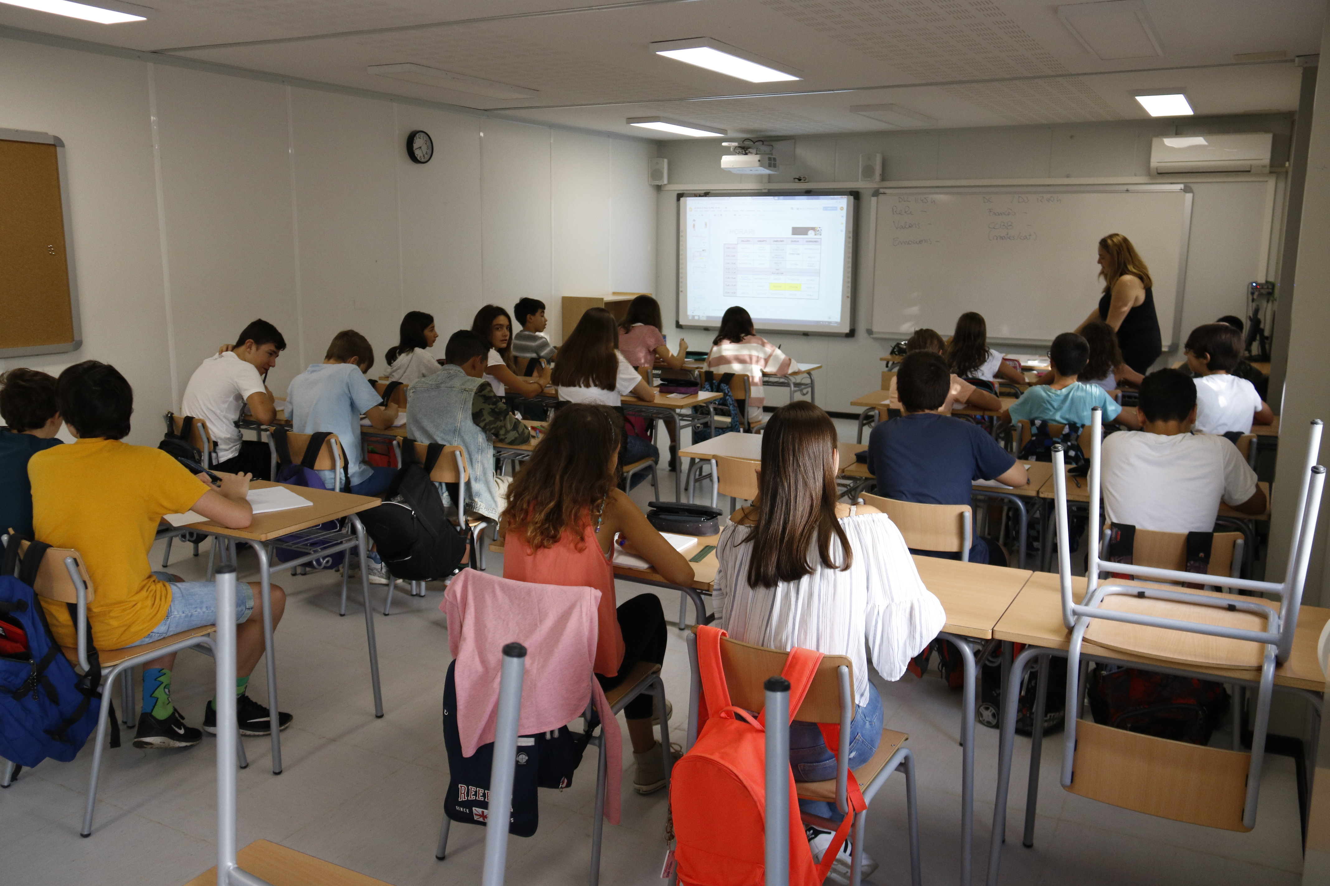 Catalunya estudia una reforma horaria y que los institutos recuperen las clases por la tarde