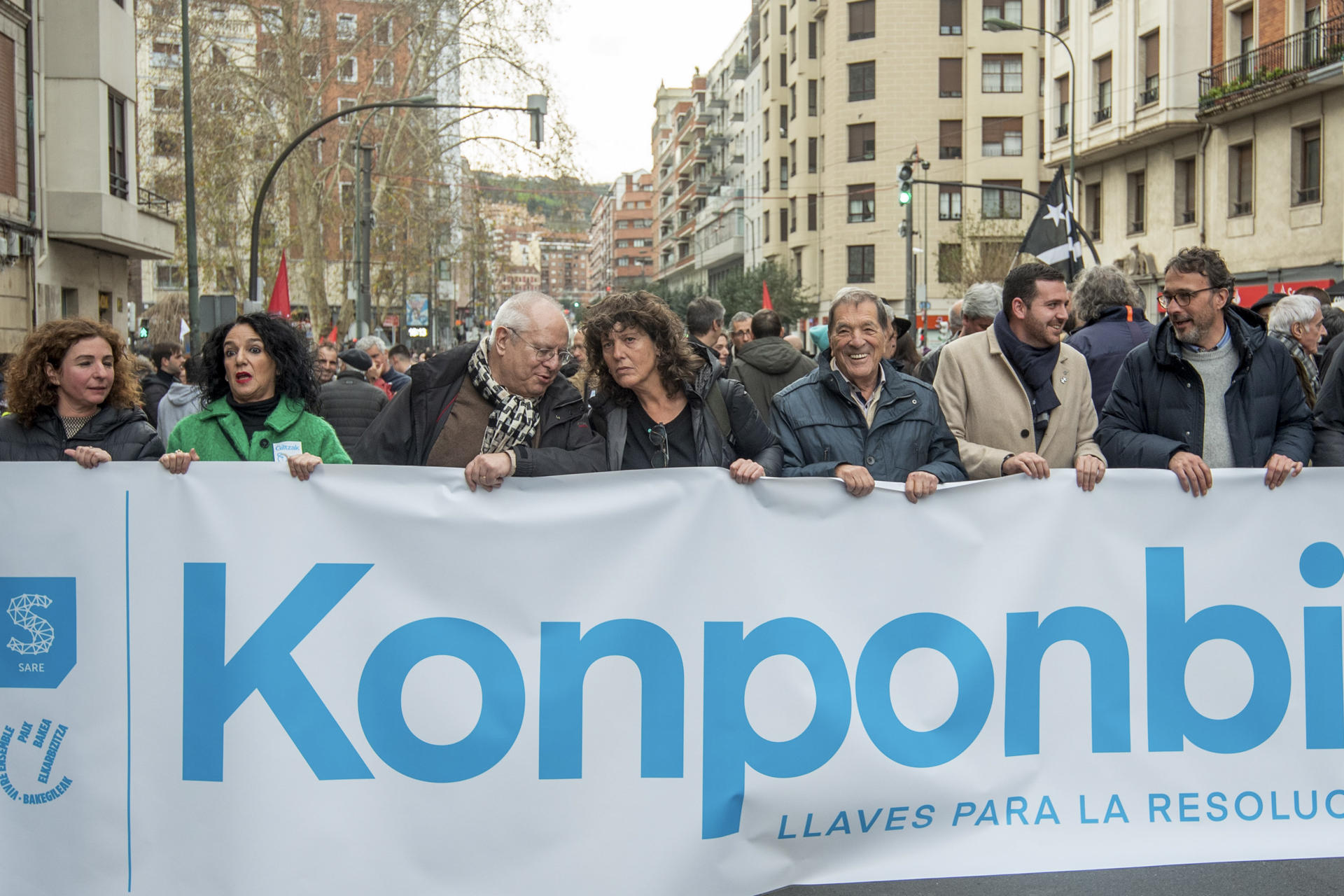Les forces independentistes reclamen un tracte just pels presos d'ETA des de Bilbao