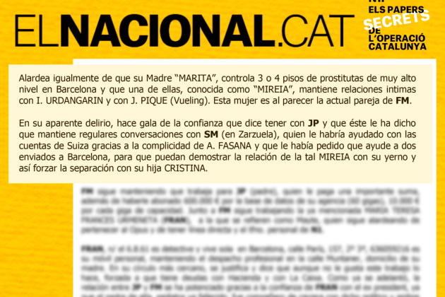 NOTA Urdangarin NOTA Urdangarin
