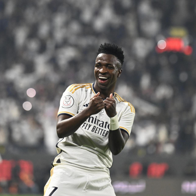 Vinícius Júnior celebración gol Real Madrid / Foto: EFE