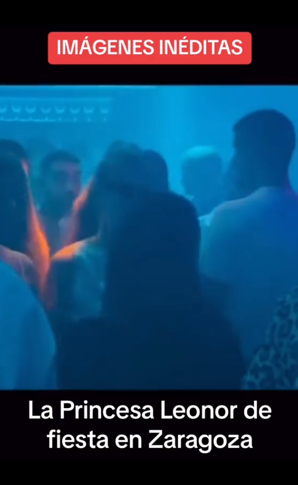Leonor de fiesta Parros Tik tok Leonor de fiesta Parros Tik tok