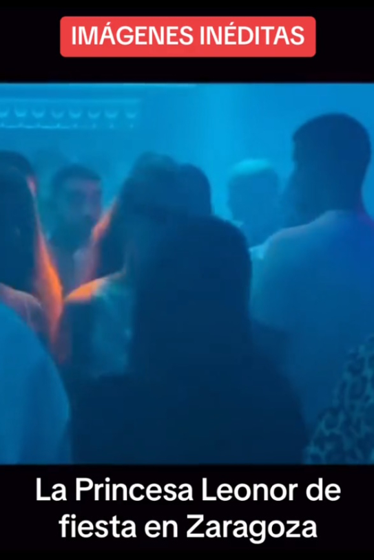 Leonor de fiesta Parros Tik tok Leonor de fiesta Parros Tik tok