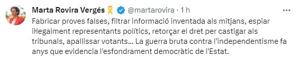 Marta Rovira operació catalunya Marta Rovira operació catalunya