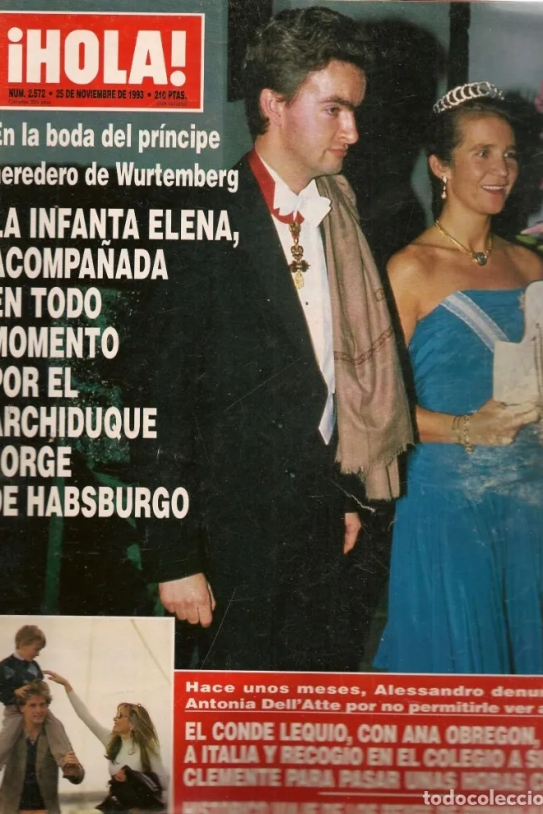 Elena tiara revista Hola Elena tiara revista Hola