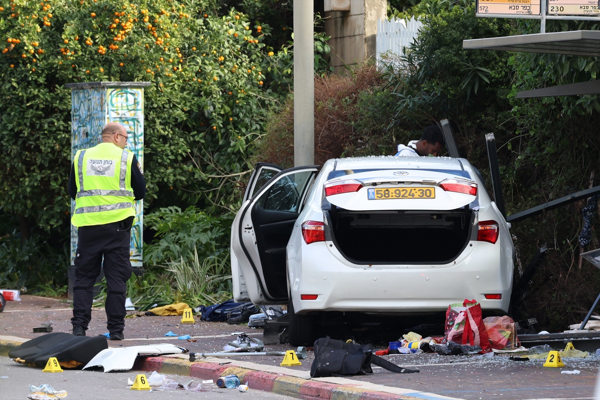Un atropello múltiple en Israel deja un muerto y 17 heridos cerca de Tel Aviv