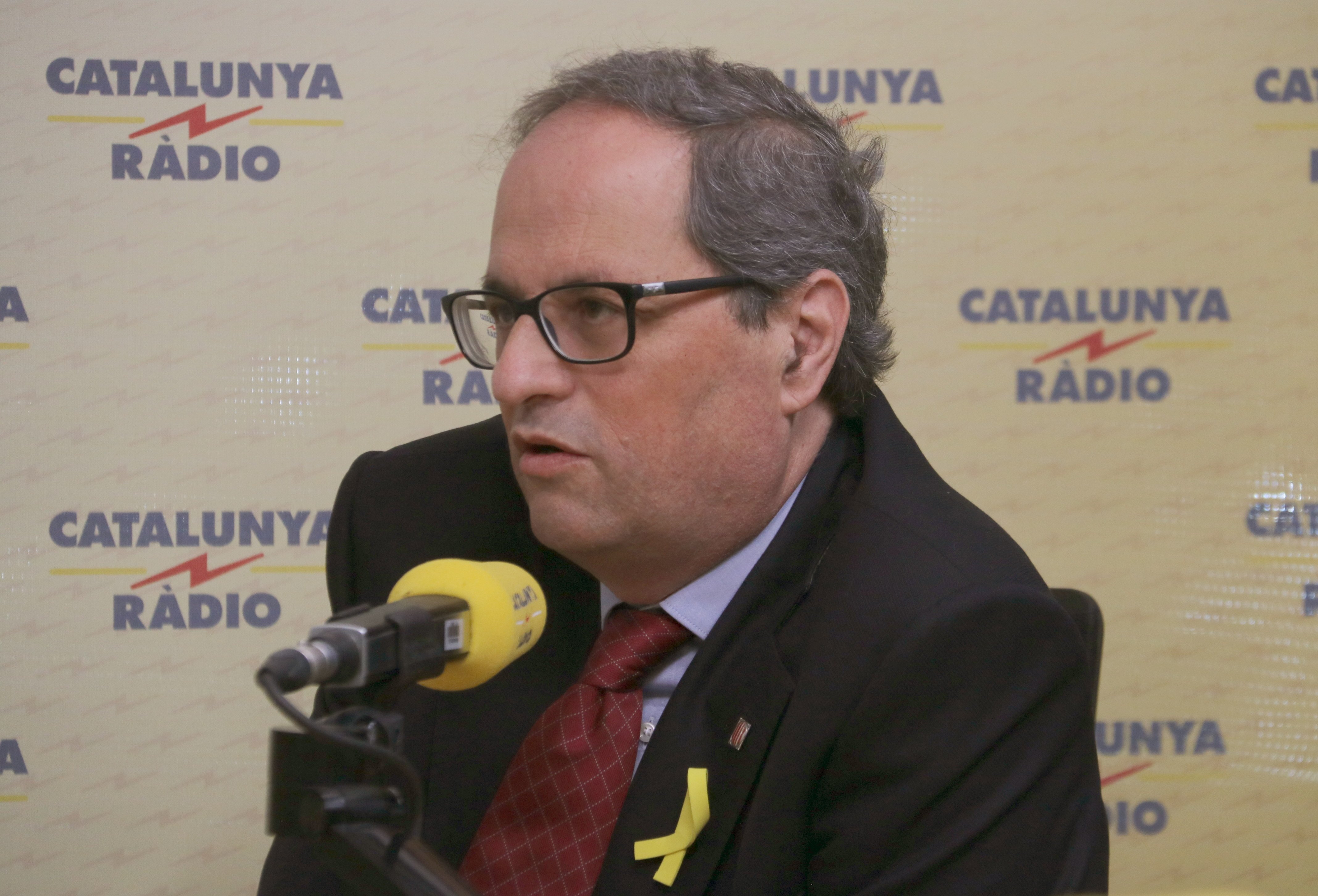 Torra: "Ens vam equivocar, el 10-O hauríem d'haver proclamat i defensat la República"