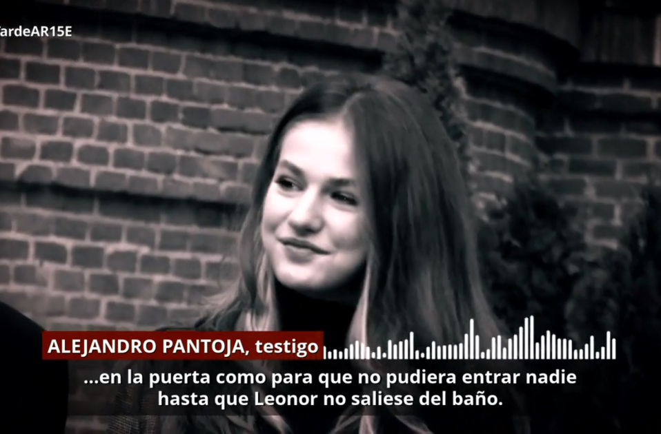 Testigo|Testimonio de la fiesta de Leonor en Zaragoza, Telecinco