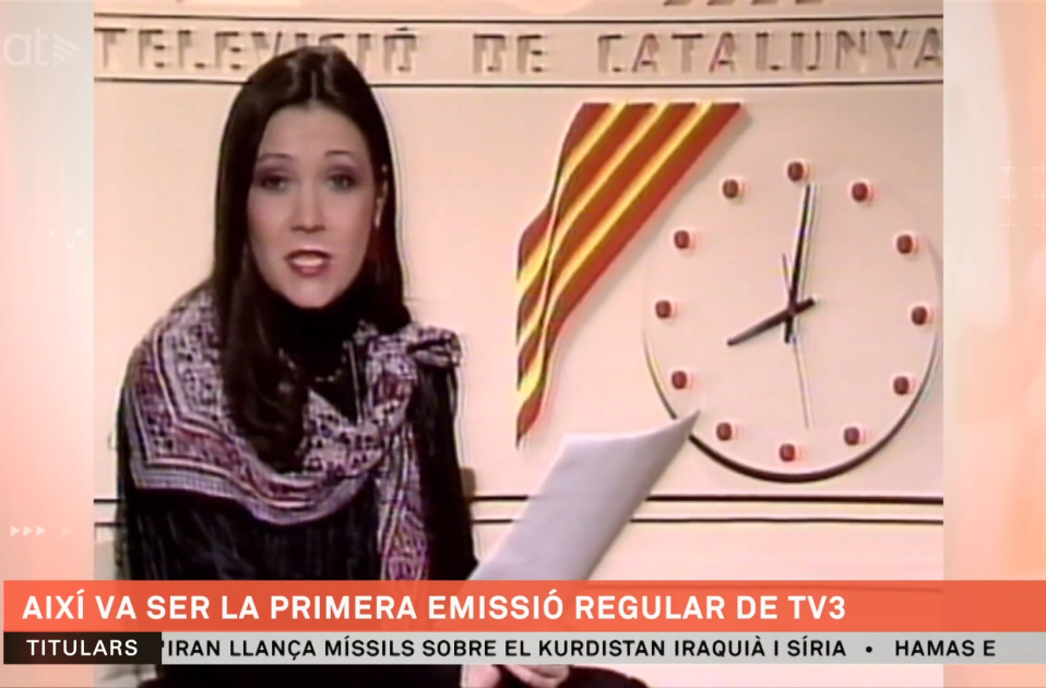Cristina Fabregat 16 gener 1984, TV3