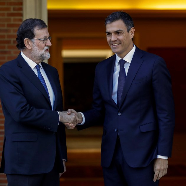 Rajoy pacta amb PSOE i Cs mantenir el 155