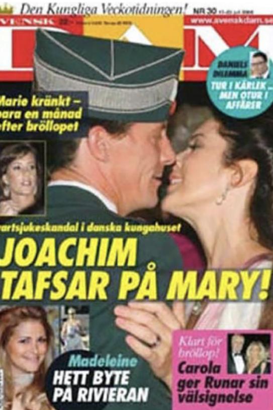 Mary Joaquin Dinamarca beso Svensk Damtidning