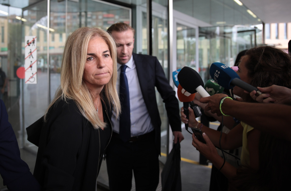 L'extennista Arantxa Sánchez Vicario en el judici a Barcelona / Europa Press L'extennista Arantxa Sánchez Vicario en el judici a Barcelona / Europa Press