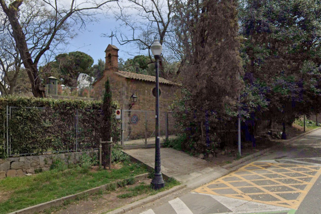 ermita santa madrona montjuic foto google street view