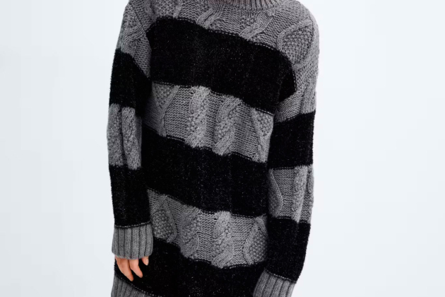 Vestido jersey rayas1 Vestido jersey rayas1