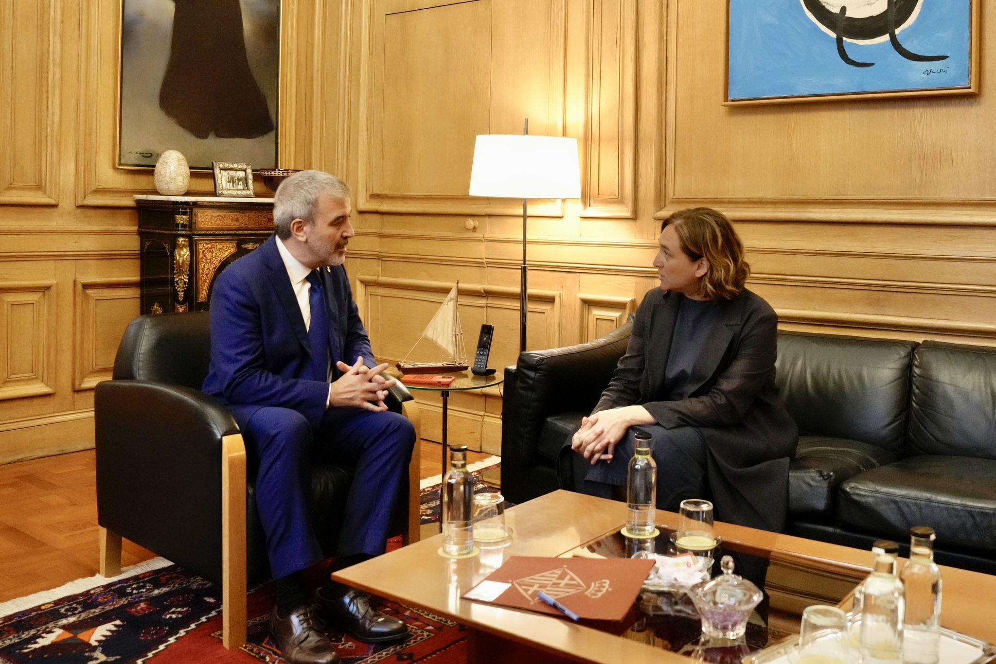 Jaume Collboni posposa la reunió amb Ada Colau per abordar la governabilitat de Barcelona