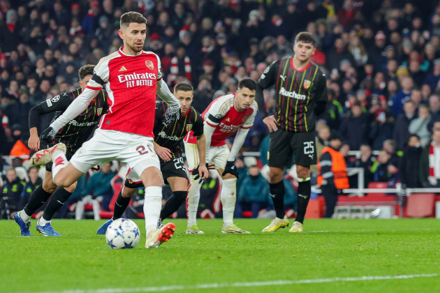Jorginho penalti Arsenal Lens / Foto: Europa Press