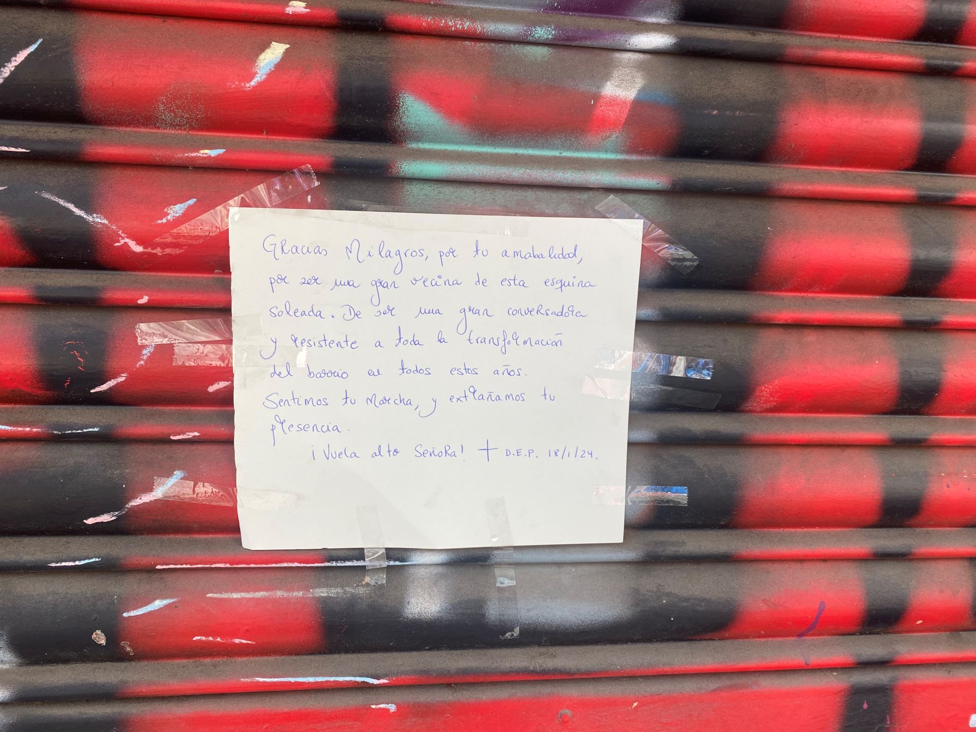 Despido Milagros Carballo quiosquera Despido Milagros Carballo quiosquera