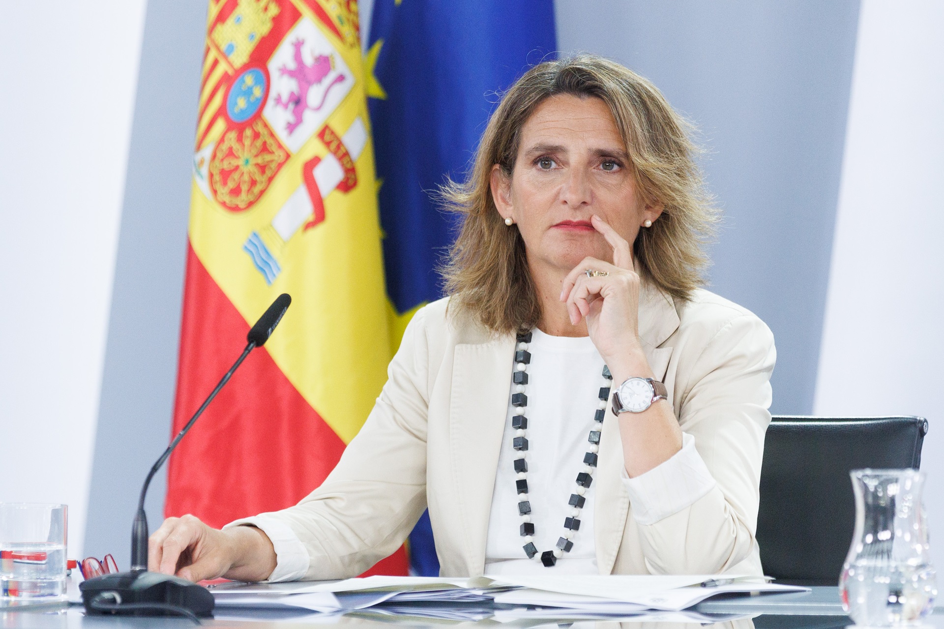 Teresa Ribera cuestiona al juez García-Castellón: "Siempre se inclina en la misma dirección"