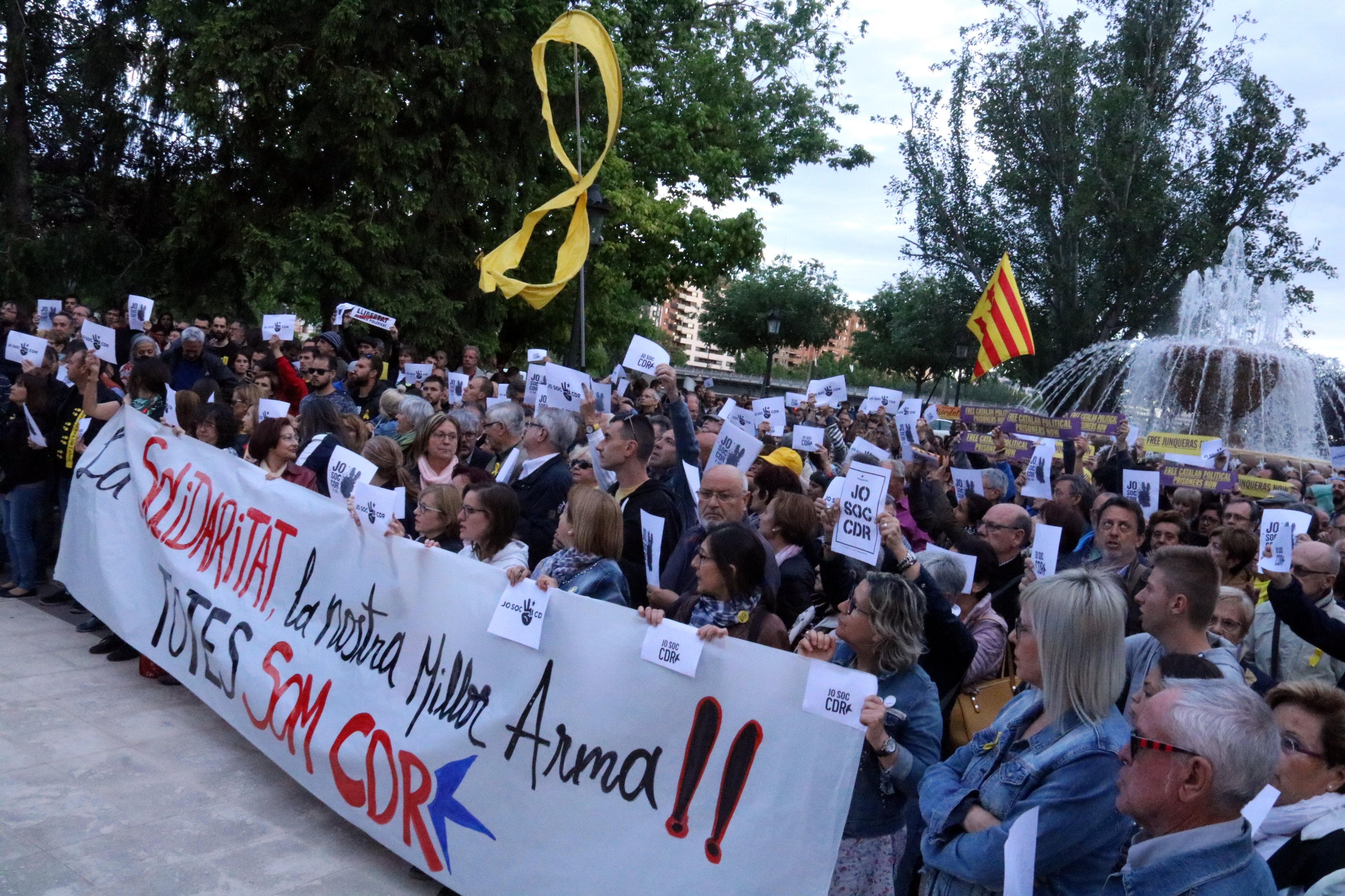 Detenido otro CDR en Lleida por la protesta contra la detención de Puigdemont