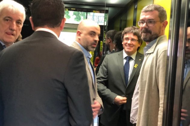 REUNIÓ TORRA PUIGDEMONT BERLIN /ML