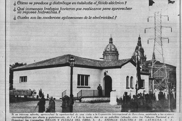 pavello electriques montjuic feria 1929 fuente diario oficial exposicio pavello electriques montjuic feria 1929 fuente diario oficial exposicio
