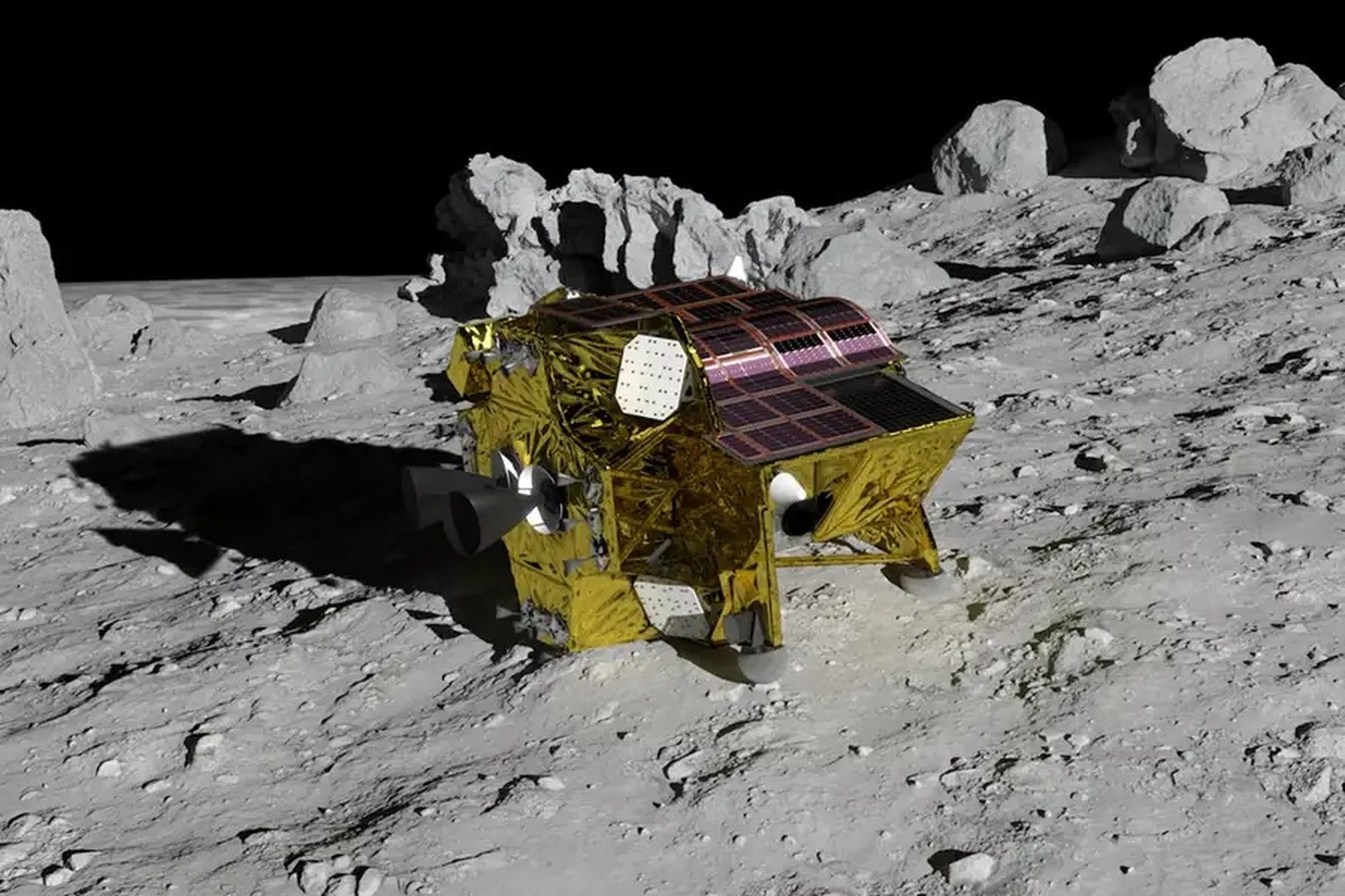 El Japó arriba a la Lluna: la sonda 'Moon Sniper' aterra en una missió històrica plena d'incògnites