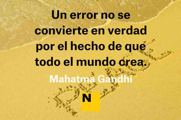 frases de Gandhi sobre la vida y la muerte