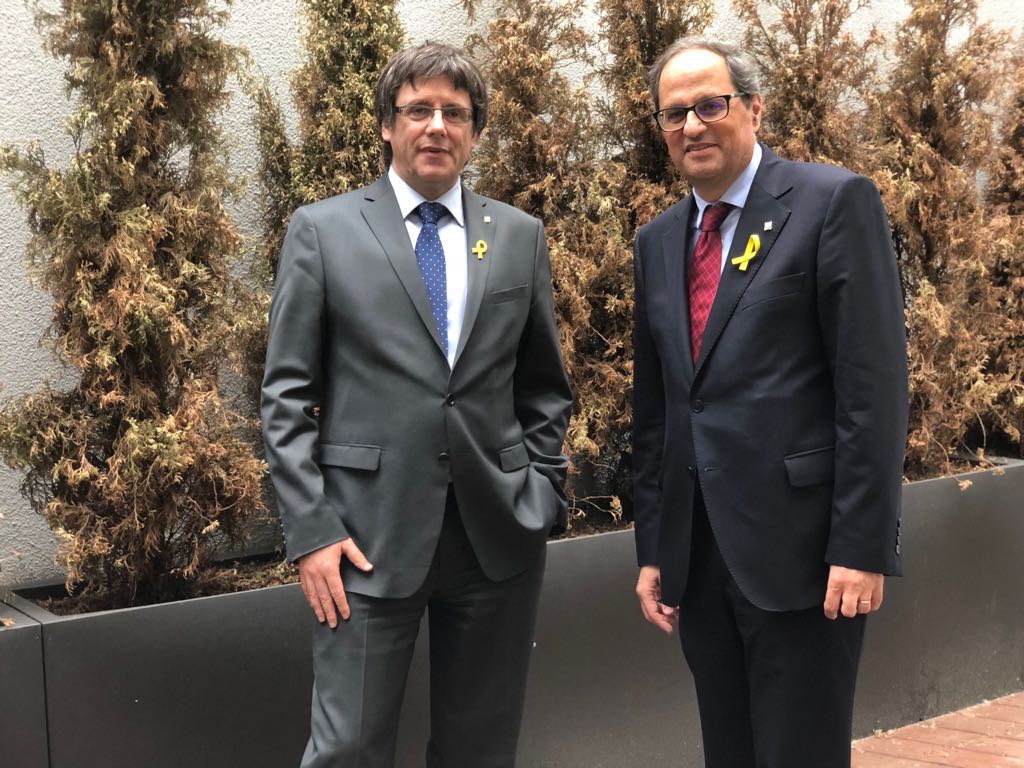 Torra i Puigdemont: "Exigim saber el vincle de l'imam de Ripoll amb el CNI"