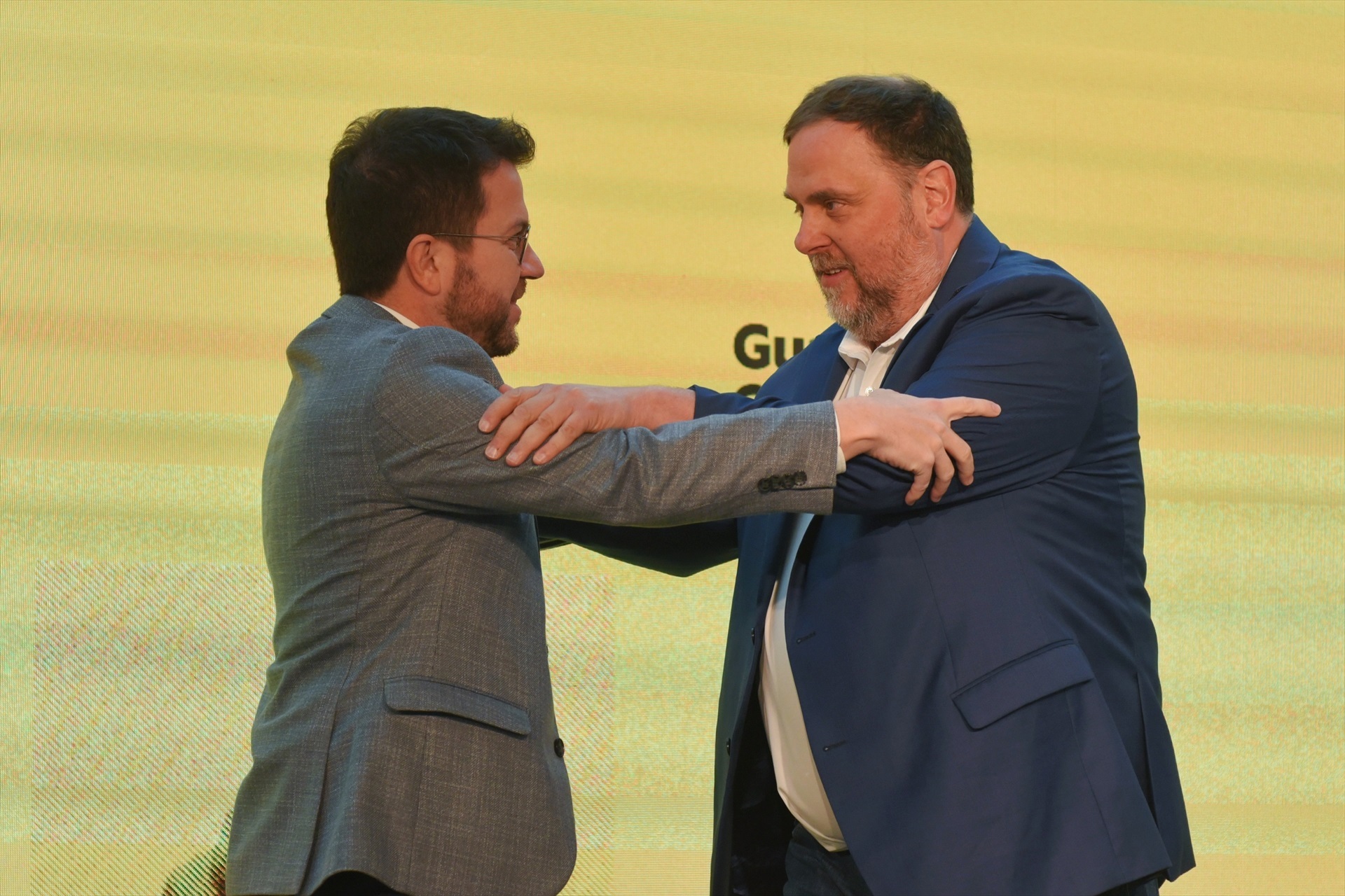 Junqueras beneeix Aragonès i esvaeix dubtes davant el nou cicle electoral: "És el millor candidat"