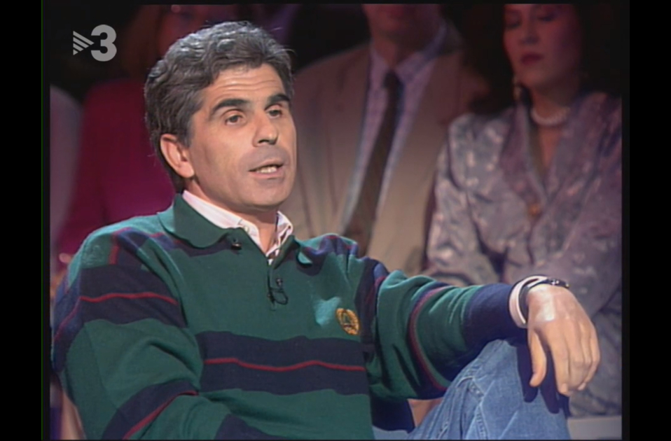 Pedro Ruiz a TV3 Pedro Ruiz a TV3