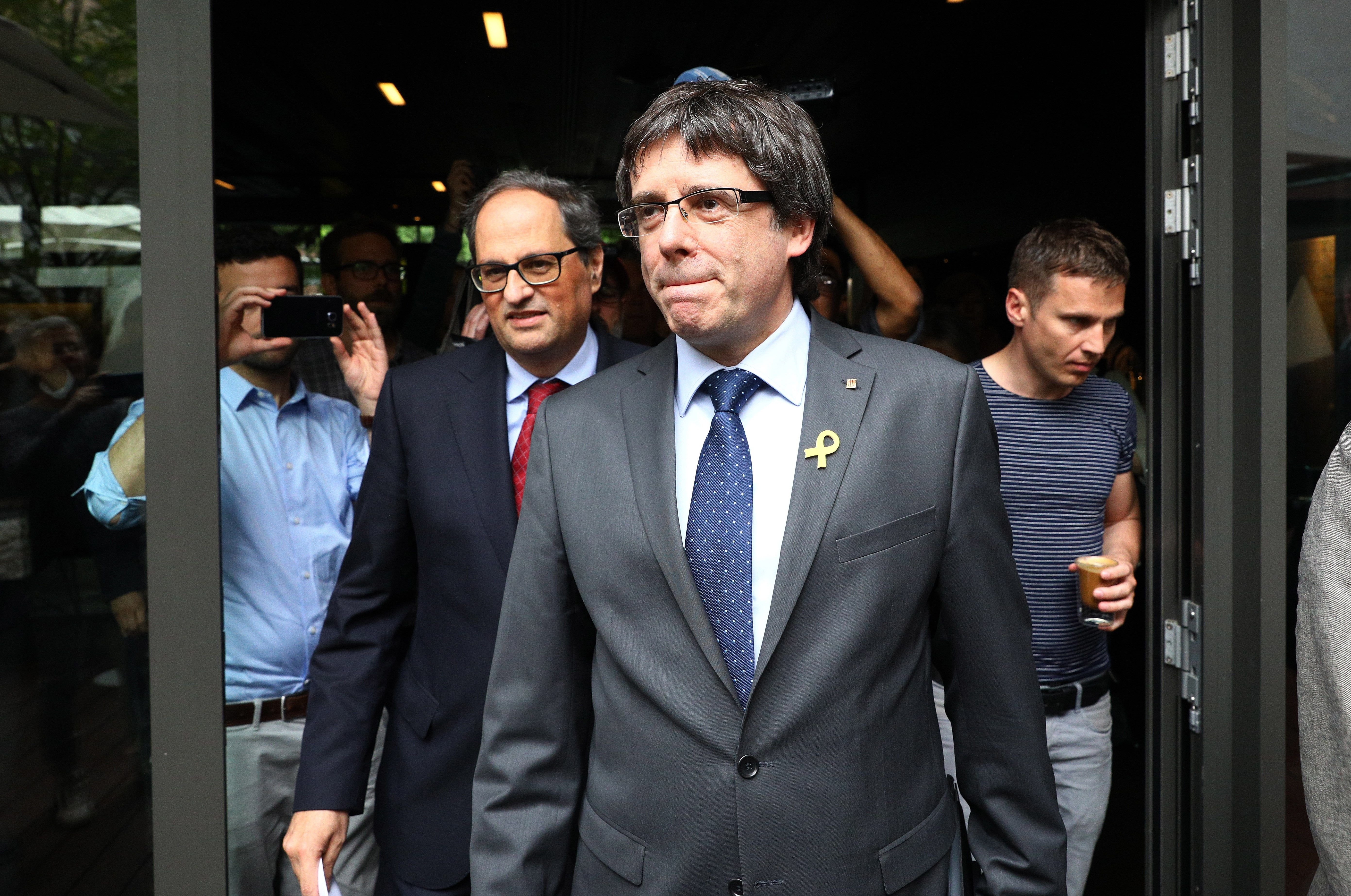 Puigdemont volverá a Bélgica "la semana que viene", según su abogado