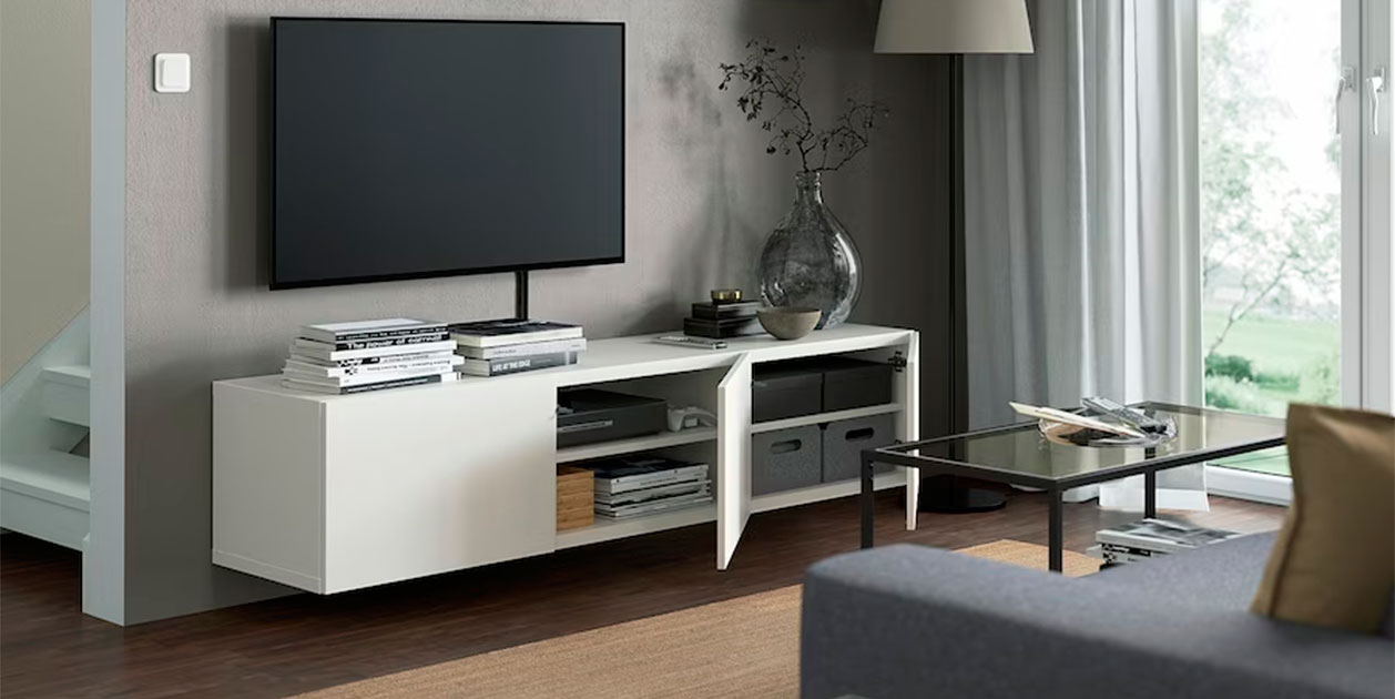 El mueble para ver la televisión más vendido en Ikea en 2023 cuesta 172,50 euros