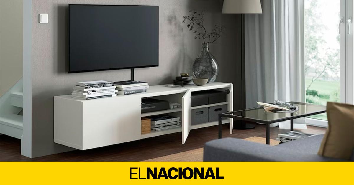 El mueble para ver la televisión más vendido en Ikea en 2023 cuesta 172,50  euros