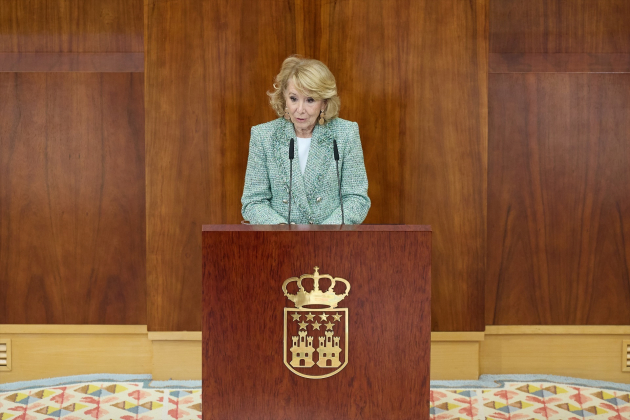 Esperanza Aguirre 40 aniversari Assemblea de Madrid Europa Press