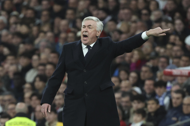 Carlo Ancelotti cridant Reial Madrid