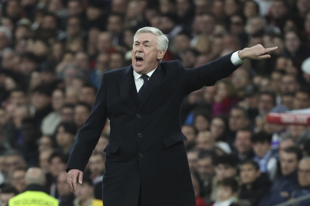 Carlo Ancelotti gritando Real Madrid