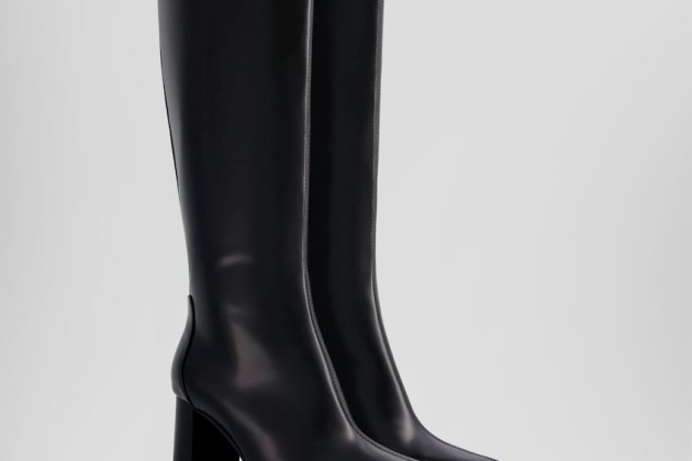 Botas tacón ancho con cremallera1 Botas tacón ancho con cremallera1