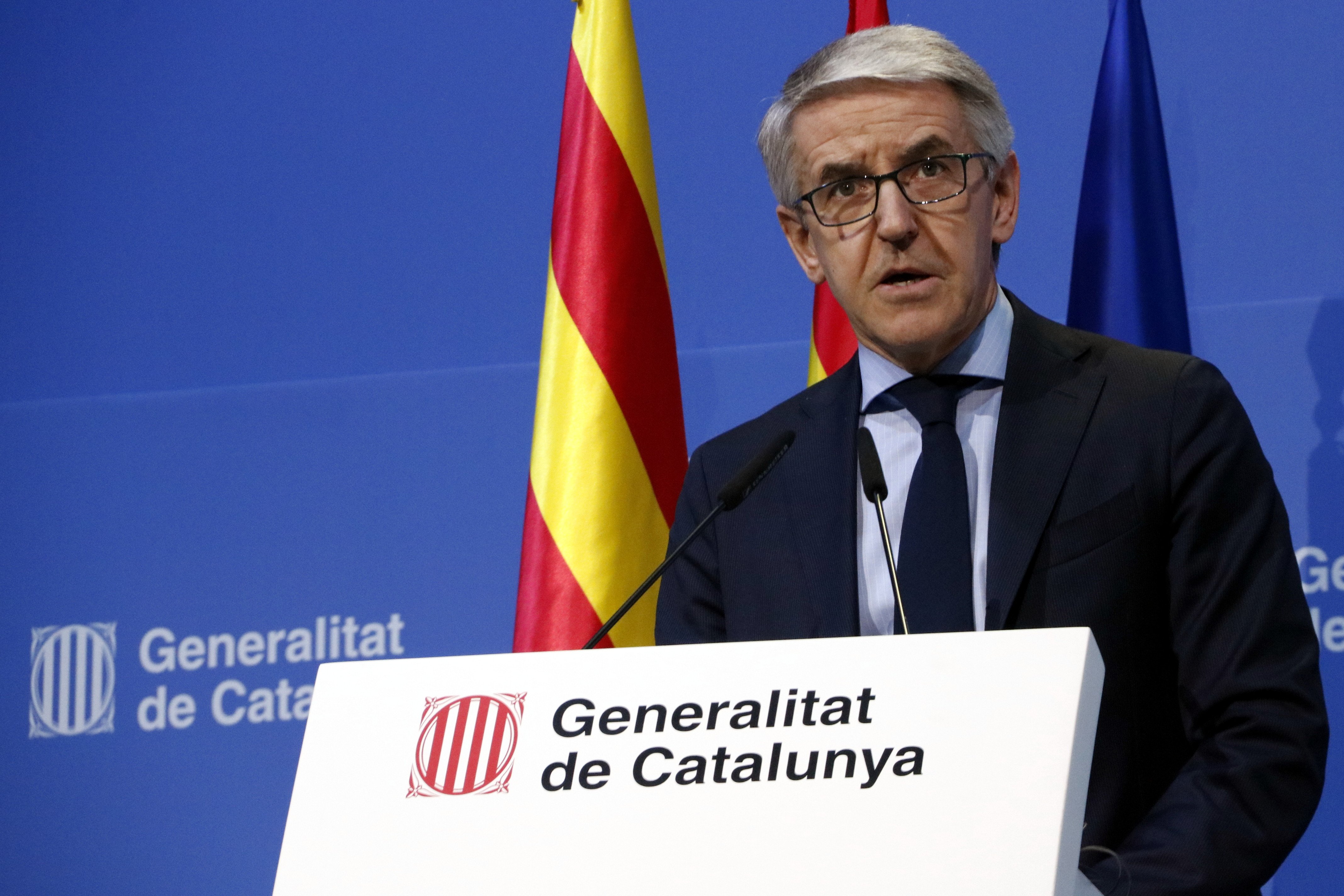 L'enviat de Rajoy a la Conselleria d'Interior amb el 155 recull el despatx i se'n va