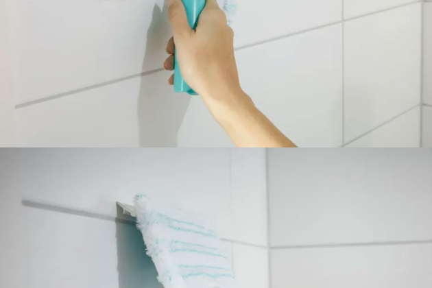 Leroy Merlin tiene una mopa especial para limpiar los azulejos del baño,  cuesta 9,99 euros