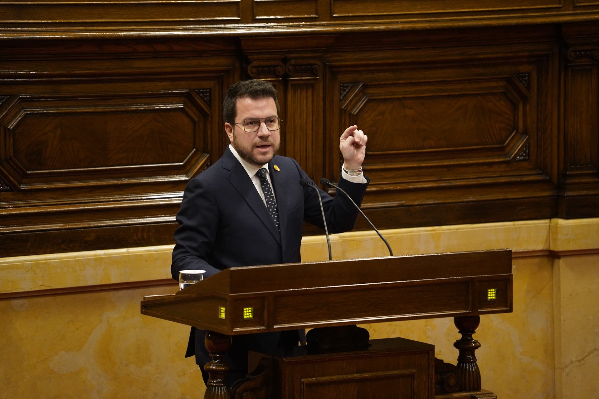 Aragonès fa un 'pressing Junts' amb l'amnistia: "La ciutadania no perdonaria que no s'aprofités"