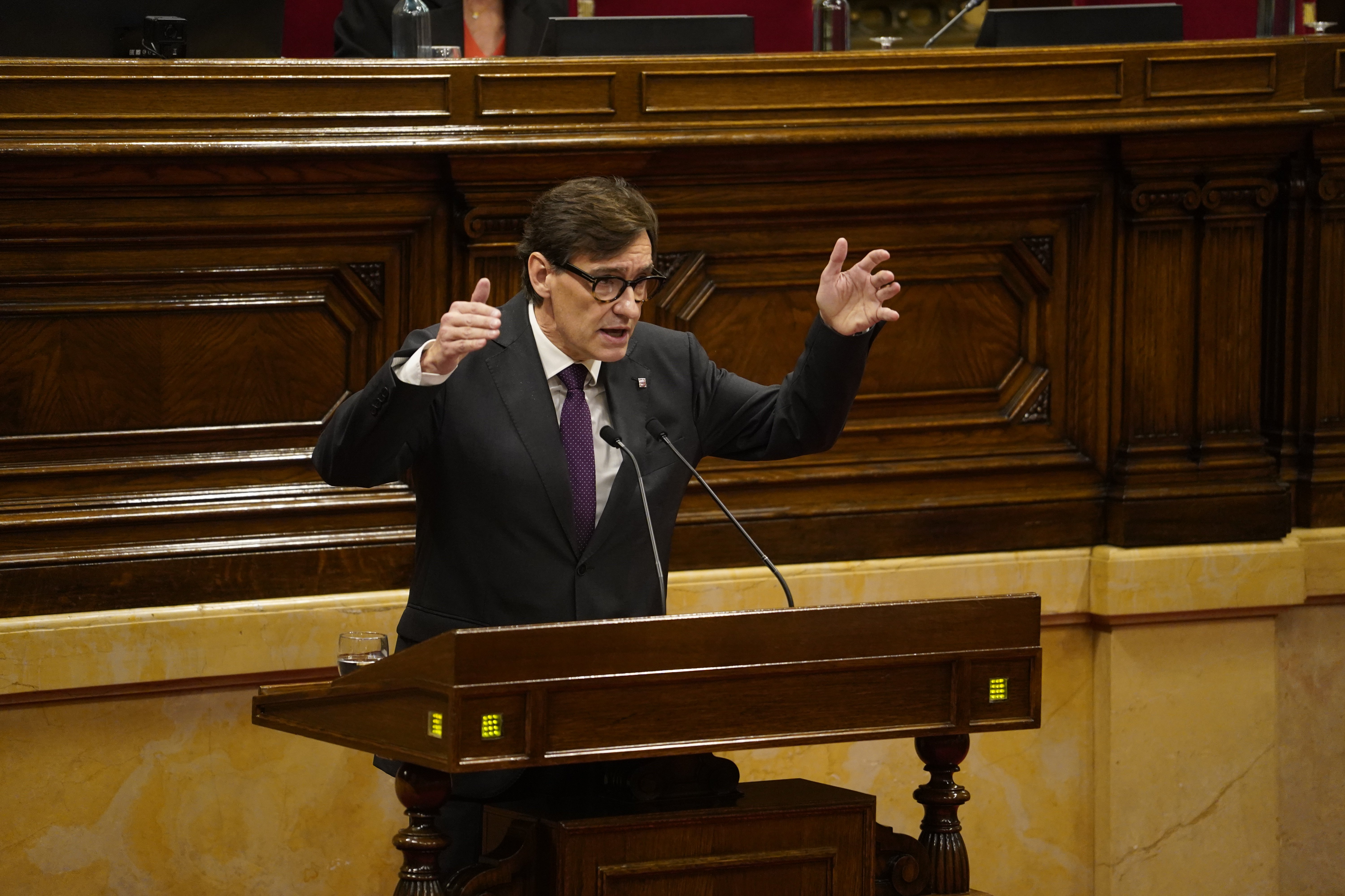 Salvador Illa PSC Parlament / Irene Vilà