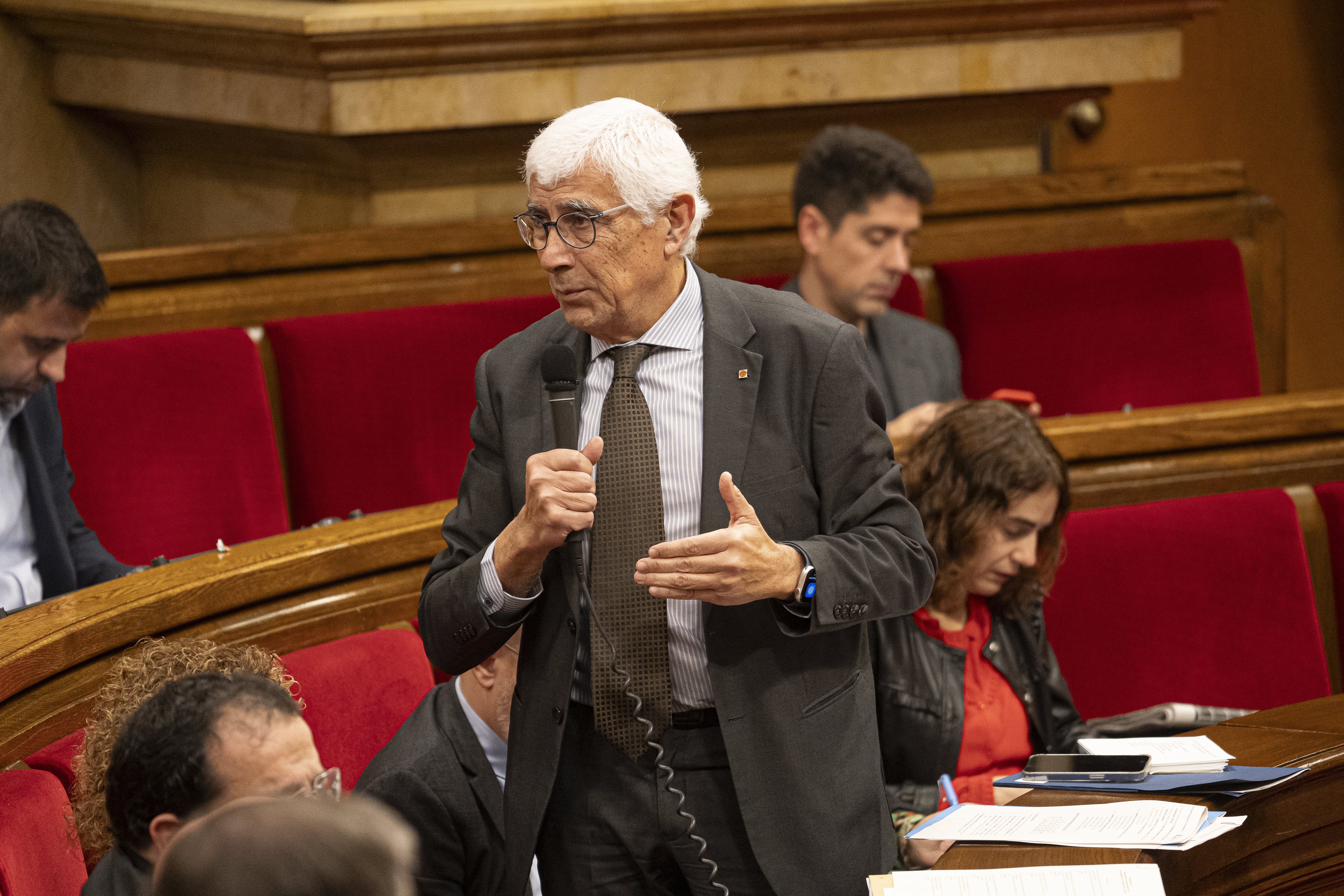 Conseller Manel Balcells Parlament / Foto: Irene Vilà Capafons