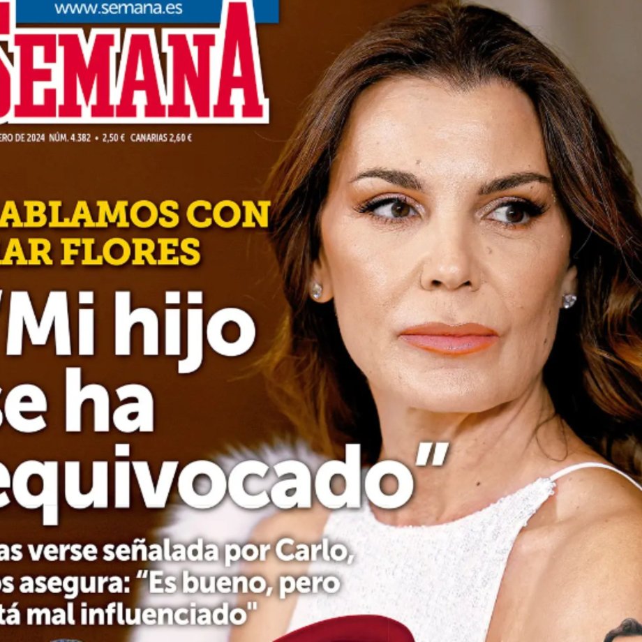 Mar Flores Portada Revista Semana Mar Flores Portada Revista Semana