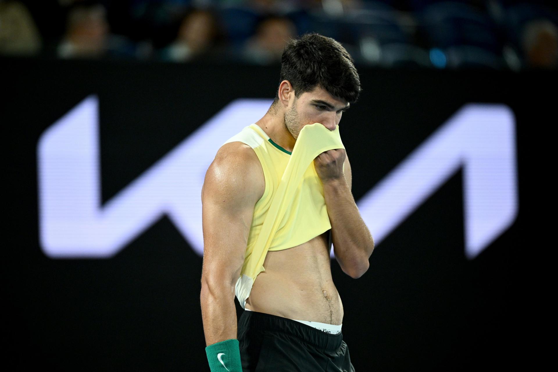 Carlos Alcaraz no obra el milagro ante Zverev y cae eliminado del Open de Australia