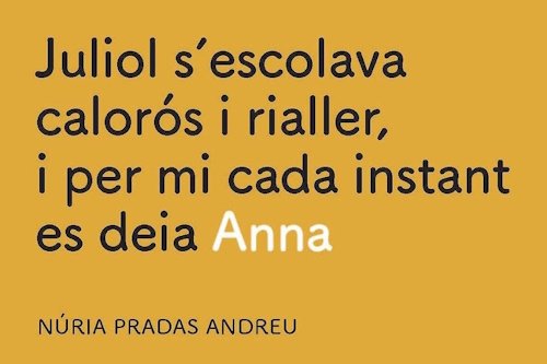 Cita Núria Pradas Andreu Cita Núria Pradas Andreu