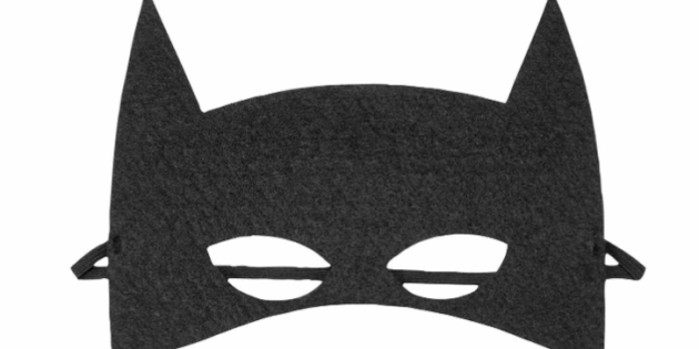 Màscara de superheroi. Màscara de superheroi.